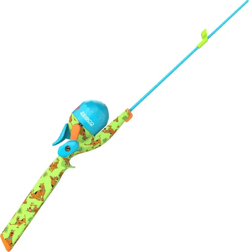 Miniatura 12 de Zebco Youth Floating Spincast Reel and Fishing Rod Combo, Pre-Spooled with 6-Pound Cajun Line Rosa