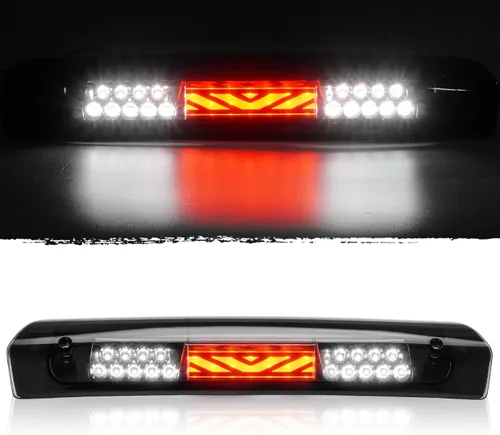 Miniatura 9 de Tresound Para Dodge Ram 1994-2001 1500/2500/3500 Tercera Luz de Freno LED Lámpara de Carga Luz de Freno de Montaje Alto Reemplazo