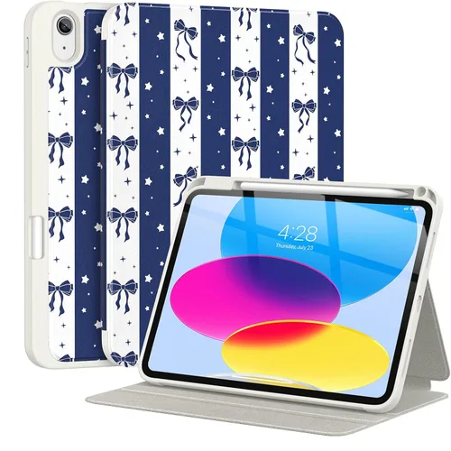 Miniatura 10 de Supveco Funda para iPad (A16) de 11ª generación de 11 pulgadas (2025), iPad de 10.9 pulgadas (2022) con soporte para lápiz, funda de alta calidad