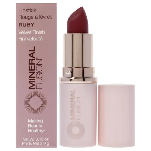 Miniatura 14 de Mineral Fusion Lápiz labial de larga duración, color de labios vívido y sin manchas con aceite de aguacate, manteca de semilla de cacao, libre