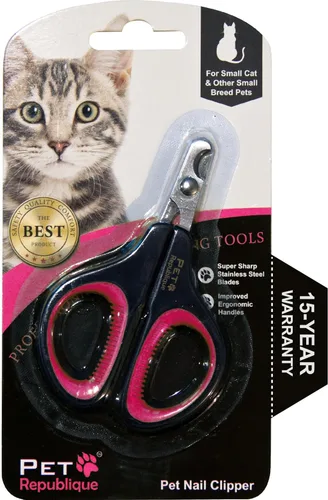 Cortauñas para gatos de Pet Republique – Cortaúñas profesional de acero inoxidable para gatos, gatitos, hámsters, conejos, pájaros y animales de