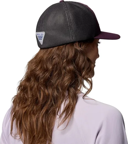 Miniatura 40 de Columbia - Gorra de malla con bandera con árboles unisex para adultos, corona alta