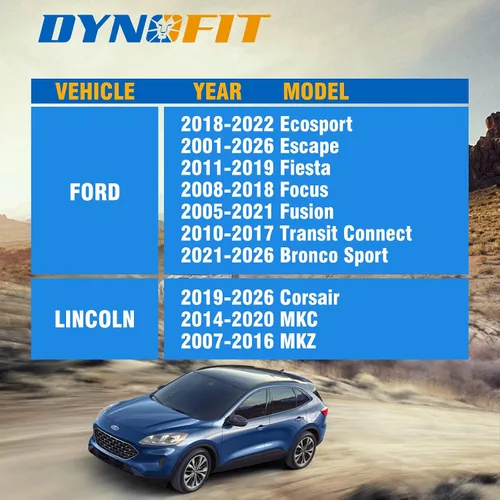 Miniatura 3 de Dynofit Tuercas de llanta OEM de 0.472 in x 1.5 para fusión 2005-2021, Escape 2001-2026, enfoque 2008-2018, tuercas de rueda de estilo de una pieza