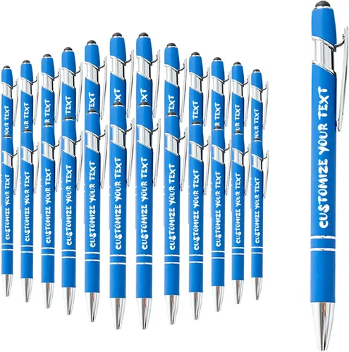 Miniatura 213 de AIFLM Bolígrafos personalizados con nombre a granel hasta 500 unidades de bolígrafos grabados gratis con tu nombre y texto para negocios