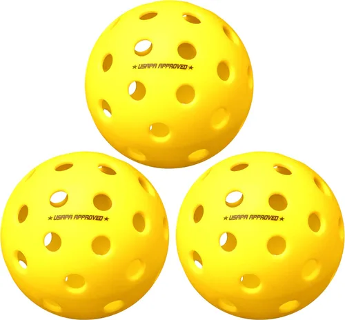 Miniatura 7 de Bolas de Pickleball Onix Fuse G2 para exterior Verde neón