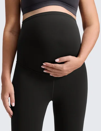 Miniatura 6 de CRZ YOGA Butterluxe - Leggings de maternidad sobre el vientre de 25 pulgadas, pantalones suaves para entrenamiento, yoga y embarazo
