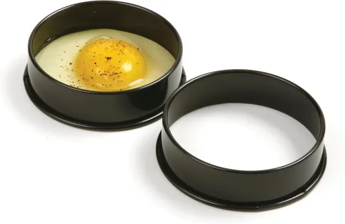 Miniatura 2 de Norpro NRO_666 666 - Juego de 2 anillos antiadherentes para huevos, talla única, multicolor