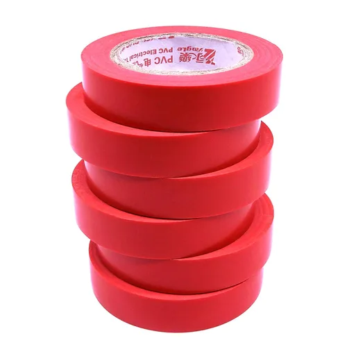 Miniatura 3 de Viaky Paquete de 6 cintas eléctricas cada rollo de 0.6 pulgadas x 50 pies de grado industrial de alta gama, clasificado a 176 grados y 600 voltios