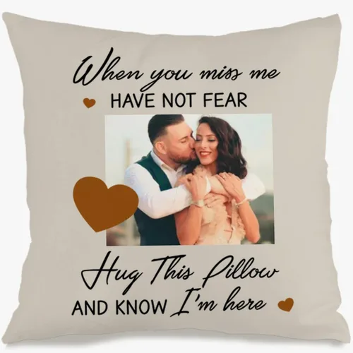 Miniatura 22 de Custom 6 Photo Throw Pillow Cover with Text for Mom, Cozy Cushion Ideal as a Thoughtful Gift for Family Mother’s Day Holidays or Special Occasions 6