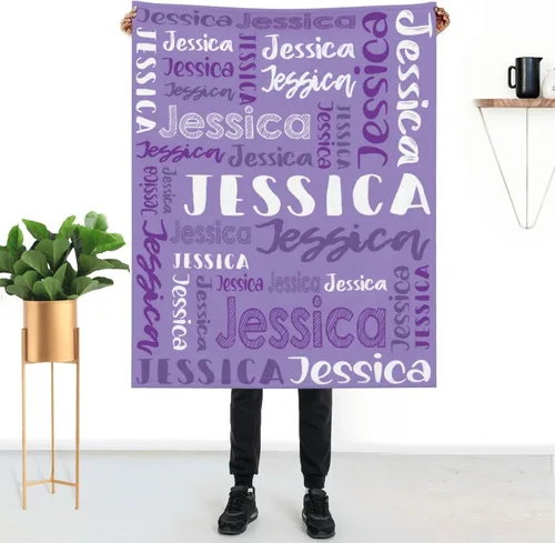 Miniatura 33 de Mantas de bebé personalizadas para niñas y niños con nombre, mantas de bebé personalizadas con nombre, mantas personalizadas para niños, artículos
