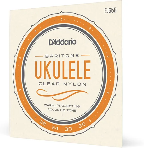 Miniatura 11 de D'Addario Cuerdas de ukelele soprano/concierto, fluorocarbono, EJ99SC, juego de 4 cuerdas, paquete de 1