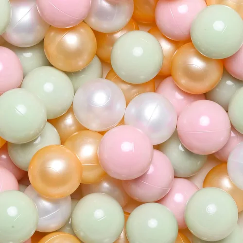 Miniatura 11 de GOGOSO Pelotas para Piscinas de Pelotas para Niños Pequeños Paquete de 50 100 200 Pelotas de Plástico con Forma sin Ftalatos sin BPA No Tóxicas