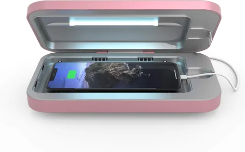Miniatura 14 de PhoneSoap 3 Desinfectante de teléfono celular con rayos UV y doble caja de carga universal para teléfono celular Desinfectante de luz UV-C de 360