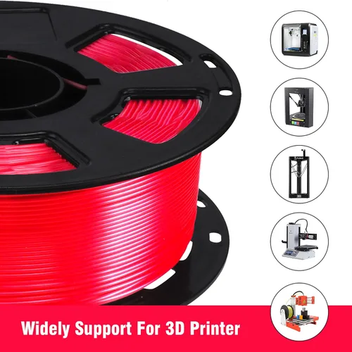 Miniatura 37 de Bblife - Filamento PLA multicolor de arcoíris, brillante, cambia rápidamente de color y tiene un efecto sedoso, material para impresión 3D, 2.2