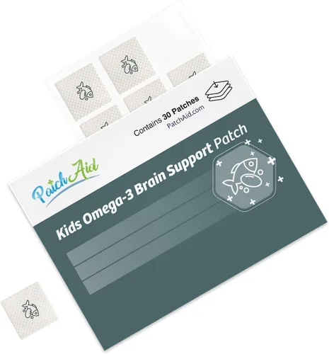 Miniatura 3 de PatchAid Kids Omega-3 Topical Patch Suministro para 30 días