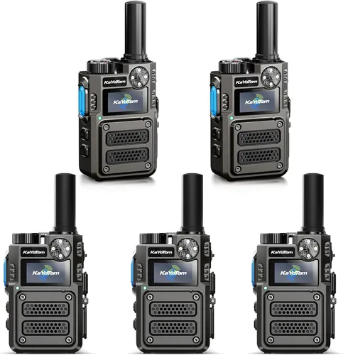 Miniatura 10 de Walkie Talkies de largo alcance ilimitado gratuito de por vida para adultos, radios bidireccionales rápidas 4G LTE PoC de larga distancia