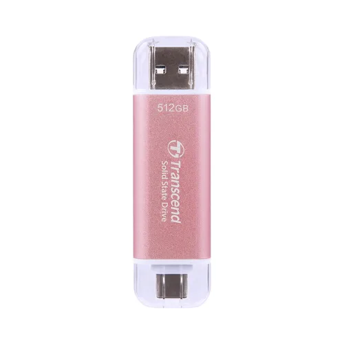 Miniatura 22 de Transcend ESD310 SSD externo de 1 TB, hasta 1,050 MB/s, unidad USB dual para iPhone17,16,15, iPad y Mac/Pixel10/Tesla/Steam Deck/ROG Ally/MSI Rosa