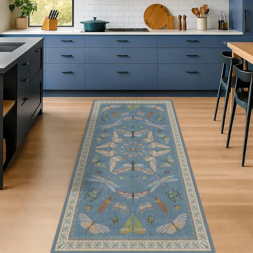 Miniatura 22 de Hazo Haus Alfombra de Baño Bohemia Lavable 2x3, Alfombras Pequeñas para Cocina, Tocador, Puerta Principal Entrada Interior, Antideslizante Pelo Bajo