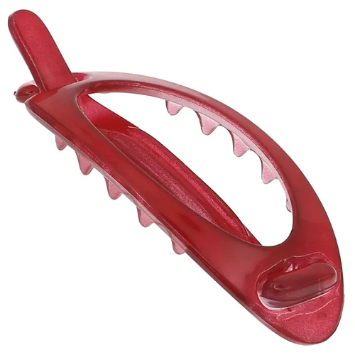 Miniatura 11 de Camila Paris CP2320 - Pinza de pasador de pelo francés, soporte flexible para cola de caballo sin piezas metálicas, pinzas de agarre fuerte