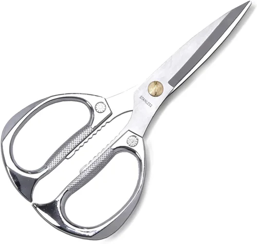 Miniatura 10 de Tijeras de cocina multiusos resistentes para alimentos, carne, aves de corral, verduras, hierbas Tijeras de cocina de 7.5 pulgadas de alta Colorido