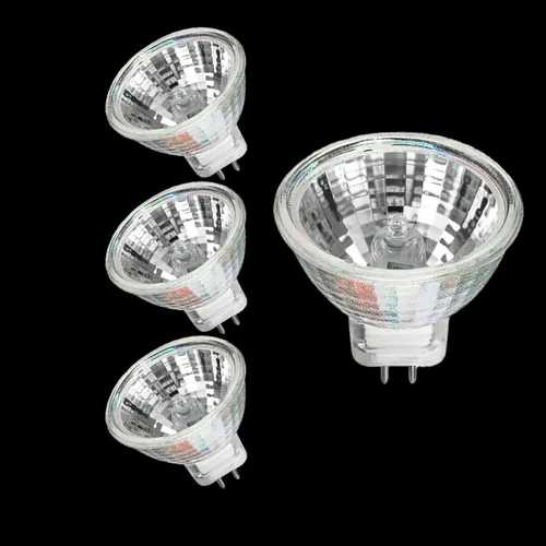 4PC Halogen Spotlight Bulb 5W 6V MR11 20W 24V GU4 Halogen Light Bulbs 35W 12V MR11 220V 10W G4/GU4/GZ4 Bi-Pin Base Dimmable 6V 5W