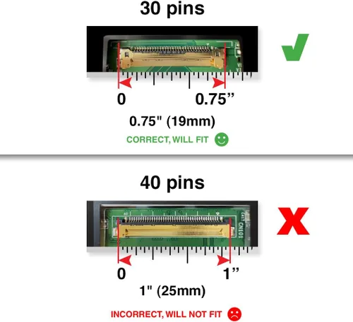 Miniatura 2 de Pantalla para Acer Nitro 5 AN515-53-52FA 30 Pins FHD 1920x1080 Brillante Reemplazo, pantalla LCD LED, herramientas incluidas