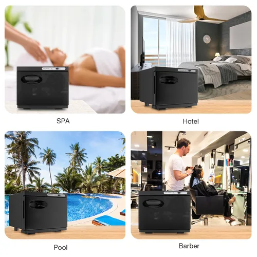 Miniatura 7 de Gabinete Calentador de Toallas, 8L Calentador de Toallas Calientes Pequeño para Spa, Uso de Calefacción para Spa Facial, Belleza Capilar, Equipo