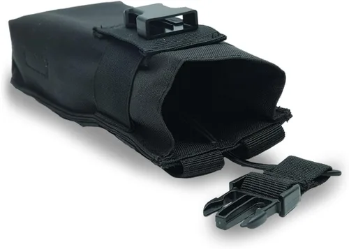 Miniatura 6 de AR-152 Soporte táctico para radio – compatible con Molle, funda de nailon para GPS, teléfono, UV-5R, radio bidireccional de 3800 mAh, walkie talkies