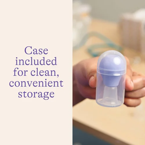 Miniatura 6 de Lansinoh LatchAssist Nipple Everter para lactancia con 2 tamaños de brida (19 mm y 24 mm) y estuche protector