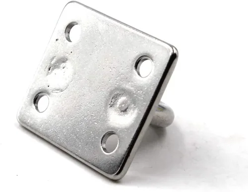 Miniatura 4 de Flomore M10 - Gancho de techo para placa de ojo de acero inoxidable 304, resistente para colgar (paquete de 2, tornillos incluidos)