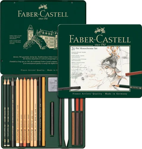 Miniatura 5 de Faber-Castel 112975 PITT - Juego de latas monocromáticas, 12 piezas