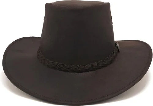 Miniatura 8 de KAKADU Sombrero de cuero original Iron Cove Slicker