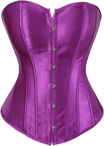 Kranchungel Tops de corsé para mujer corsé renacentista de talla grande - Bustier con cordones Overbust disfraces de Halloween - Sesiones de fotos