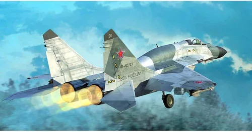 Trumpeter 1/72 MIG-29SMT Fulcrum (Izdeliye 9.19) Kit modelo Rojo