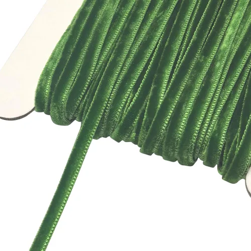 Miniatura 103 de Chenkou Craft Lotes de cinta de terciopelo verde de 25 yardas/rollo de 1 1/2 pulgadas a granel de Navidad (verde, 1 1/2 pulgadas)