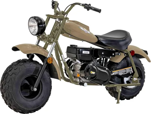 Massimo Motor Warrior200 196CC Motor Super Size Mini Moto Trail Bike MX Street para niños y adultos Neumáticos anchos Motocicleta Powersport