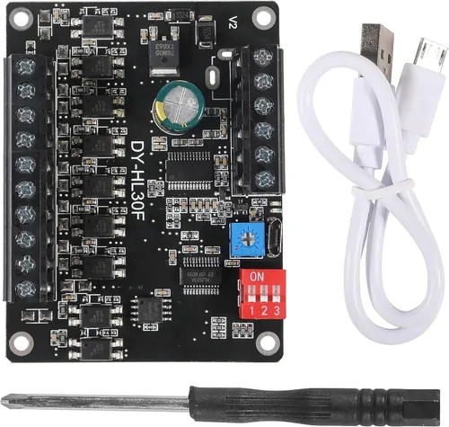 Miniatura 11 de 2 unids tablero de módulo de reproducción de voz MP3 reproductor de música 20 W 12 V 24 V placa de sonido de alta potencia UART E/S amplificador
