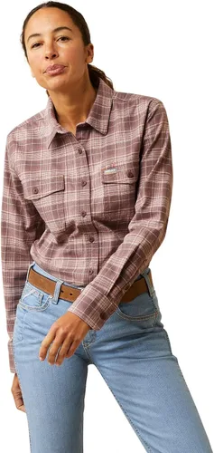 Miniatura 23 de Ariat Camisa de trabajo para mujer Rebar Made Tough Venttek Durastretch