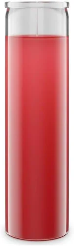 Miniatura 30 de Simply Soson - Velas de pilar blancas de 2x8 pulgadas de 7 días en vidrio, juego de 3, hasta 90 horas de tiempo de quemado, sin fragancia, velas