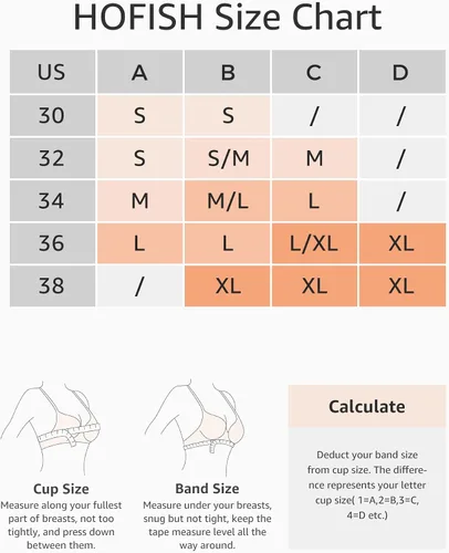 Miniatura 6 de HOFISH Nursing Bras for Breastfeeding Nursing Sports Bra with Support Racerback Maternity Bra Medium Impact