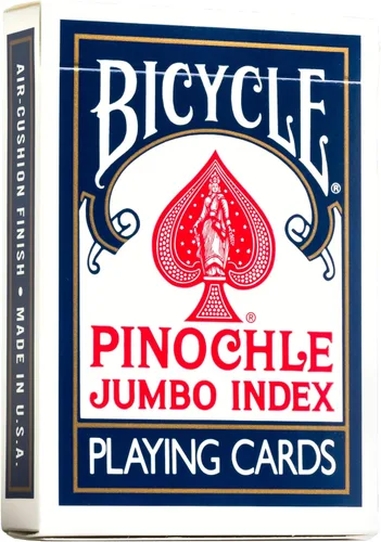 Bicycle Naipes Jumbo de Pinochle - Baraja de Pinochle