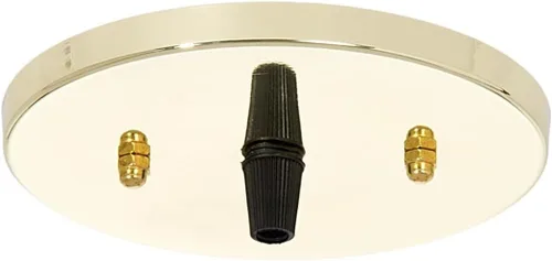 Miniatura 7 de B&P Lamp juego de toldo de acero poco profundo moderno de 5 1/4 pulgadas Latón antiguo