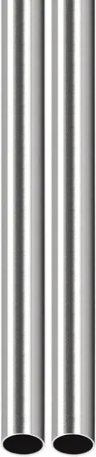 Miniatura 21 de DTGN Tubo de acero inoxidable 304 de 0.394 in x 0.016 in x 9.843 in (ODxWall TxL) - Paquete de 2 - Bueno para equipos de maquinaria - Tubería
