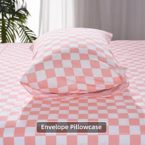 Miniatura 2 de Juego de sábanas de cama de 4 piezas - Tamaño completo - Juego de sábanas de cama de microfibra suave y duradera, bolsillo profundo, resistente a