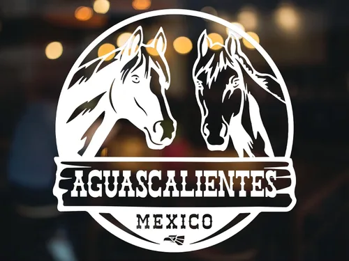 Miniatura 7 de Adhesivo de Veracruz México para Trocas De Rancho Calcomania para Autos México, calcomanías para camiones Diseño Ranchero con Caballos Personalizada