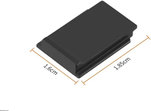 Miniatura 7 de Tapa De Interfaz De Datos Para DJI OSMO Pocket Gimbal, Cámara ABS Puerto Cubierta De Puerta Lateral Protección Impermeable - Negro