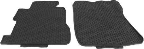 Miniatura 4 de IKON MOTORSPORTS - Alfombrillas compatibles con Honda Civic Sedán 2006-2011, goma de látex para todas las estaciones, interiores resistentes, juego