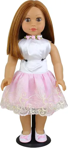 Miniatura 7 de ZITA ELEMENT Base de soporte de muñeca ajustable de 2 piezas para accesorios de muñeca de 14 pulgadas -18 pulgadas - negro
