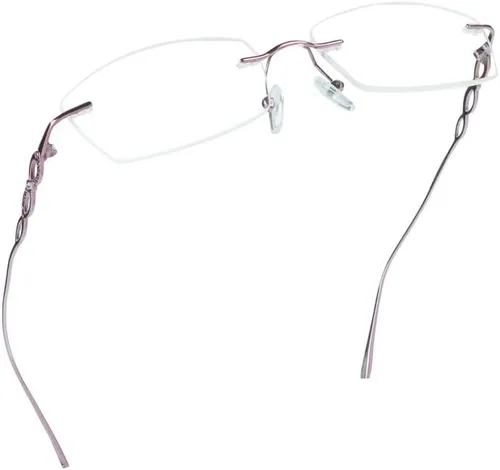 LifeArt Gafas de lectura con marco de titanio puro, con bloqueo de luz azul, reducen la fatiga ocular, elegantes para hombres y mujeres