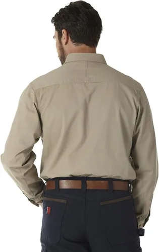 Miniatura 2 de Wrangler Riggs Workwear - Camisa de trabajo de sarga y manga larga para hombre